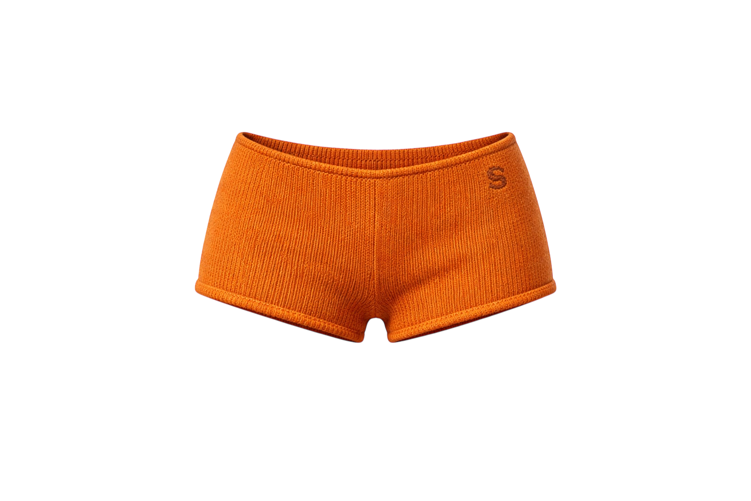 tangerine booty shorts